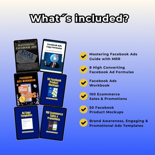 Facebook Ad Toolbox Bundle with PLR & MRR