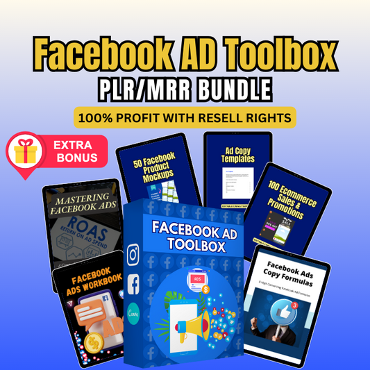 Facebook Ad Toolbox Bundle with PLR & MRR