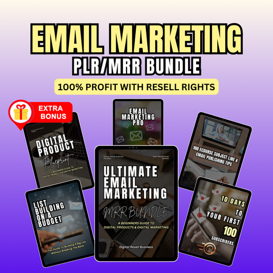 Email Marketing PLR/MRR Bundle