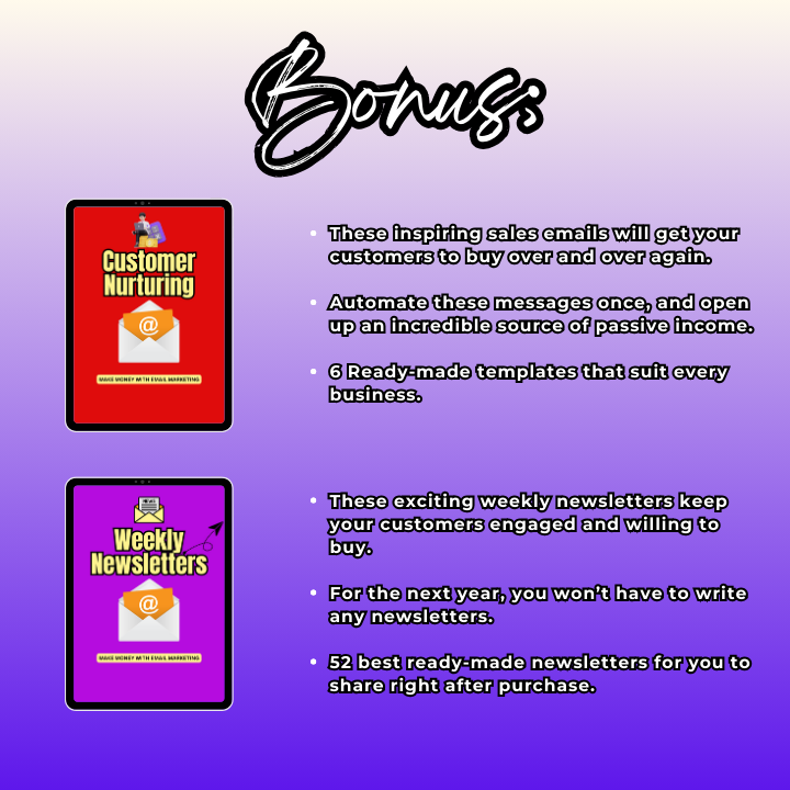 Email Marketing PLR/MRR Bundle