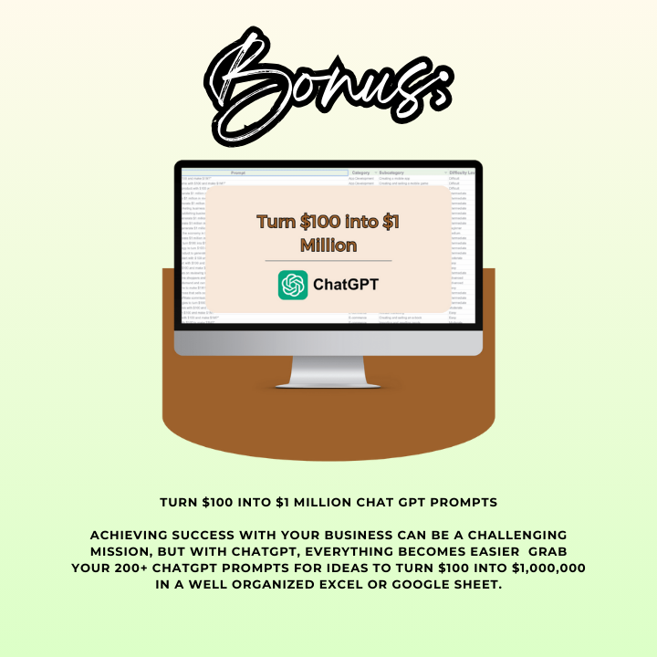 Chat GPT AI Bundle For Marketing