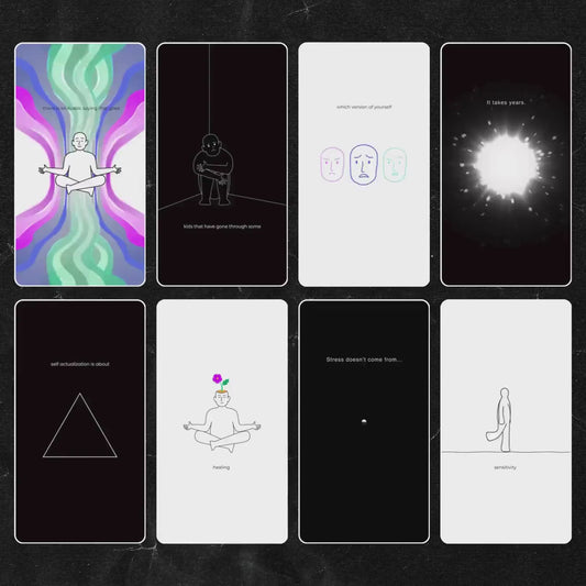 500+ Viral Animated Motivational Reels Bundle with Resell Rights